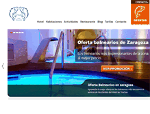 Tablet Screenshot of hotellastruchas.com